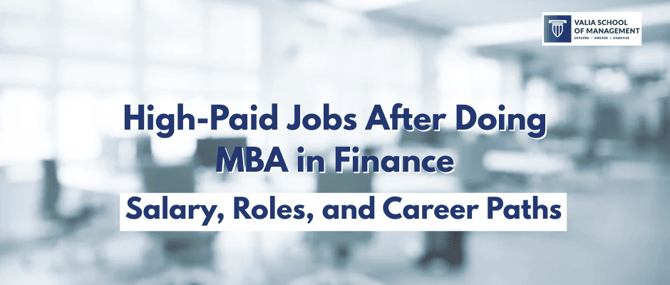 Jobs After Doing MBA | High-Paid Jobs After Doing MBA in Finance