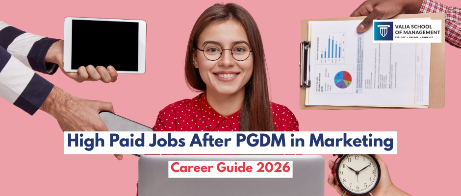 High Paid Jobs After PGDM in Marketing