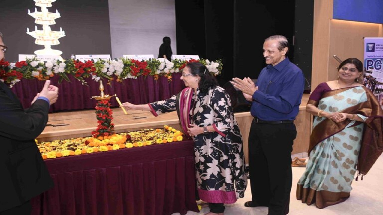 Inauguration at Valia PGDM College in Mumbai