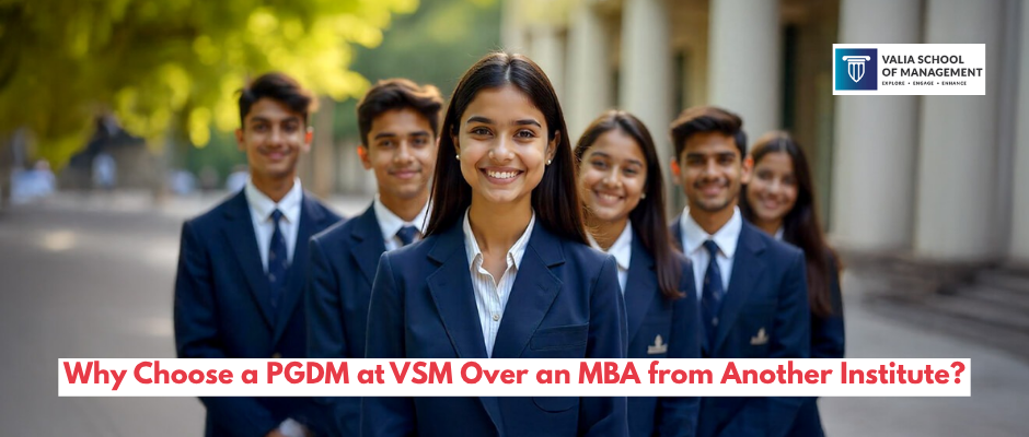 Why Choose a PGDM Over an MBA